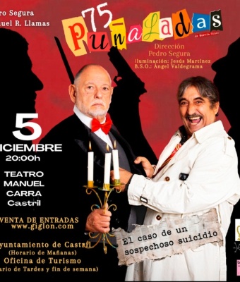 OBRA DE TEATRO. 75 PUÑALADAS CASTRIL