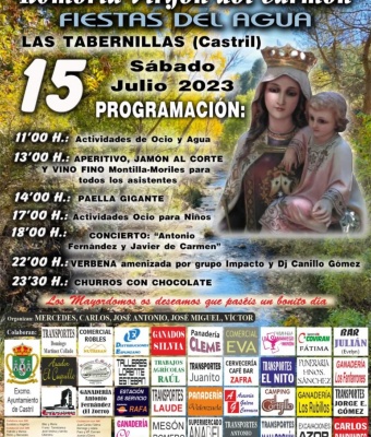 Romería de la Virgen del Carmen (Fiesta del Agua) 2023 en Castril