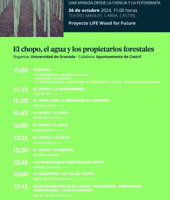 JORNADAS FORESTALES: El chopo, el agua y los propietarios forestales