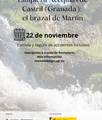 Campaña de Limpieza  de acequias históricas: brazal de Martín (Castril, Granada)