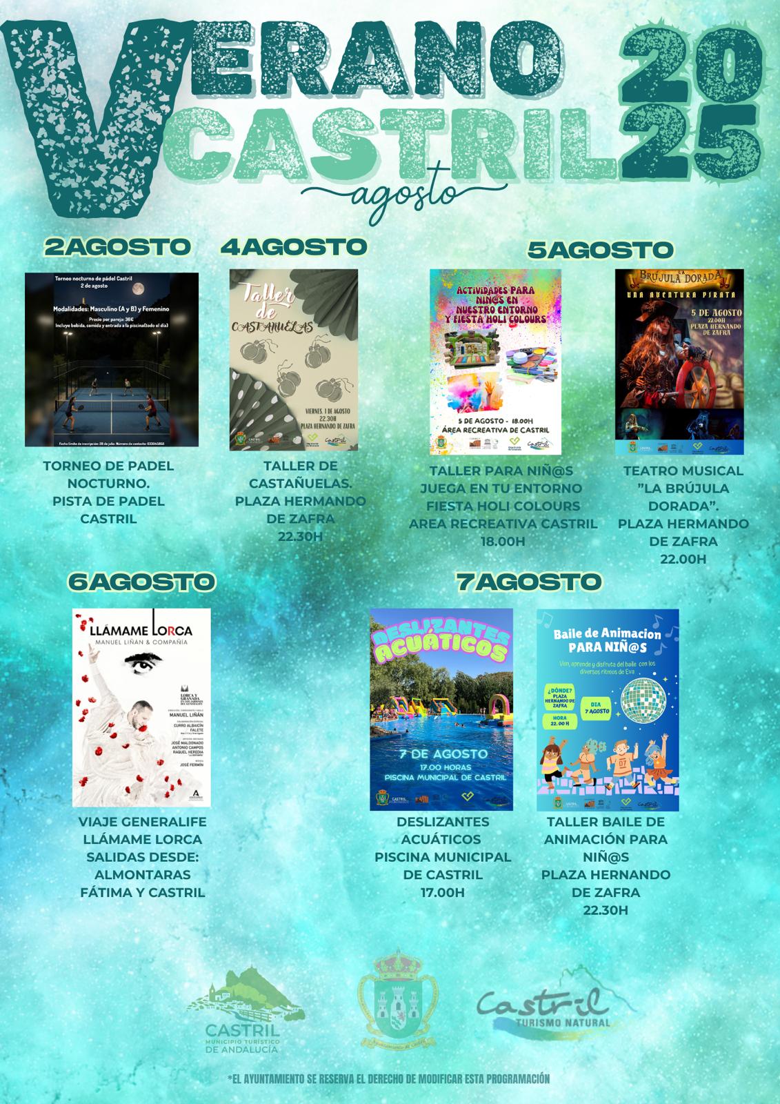 VERANO CULTURAL CASTRIL 2025 1 VERANO CULTURAL CASTRIL 2025 1