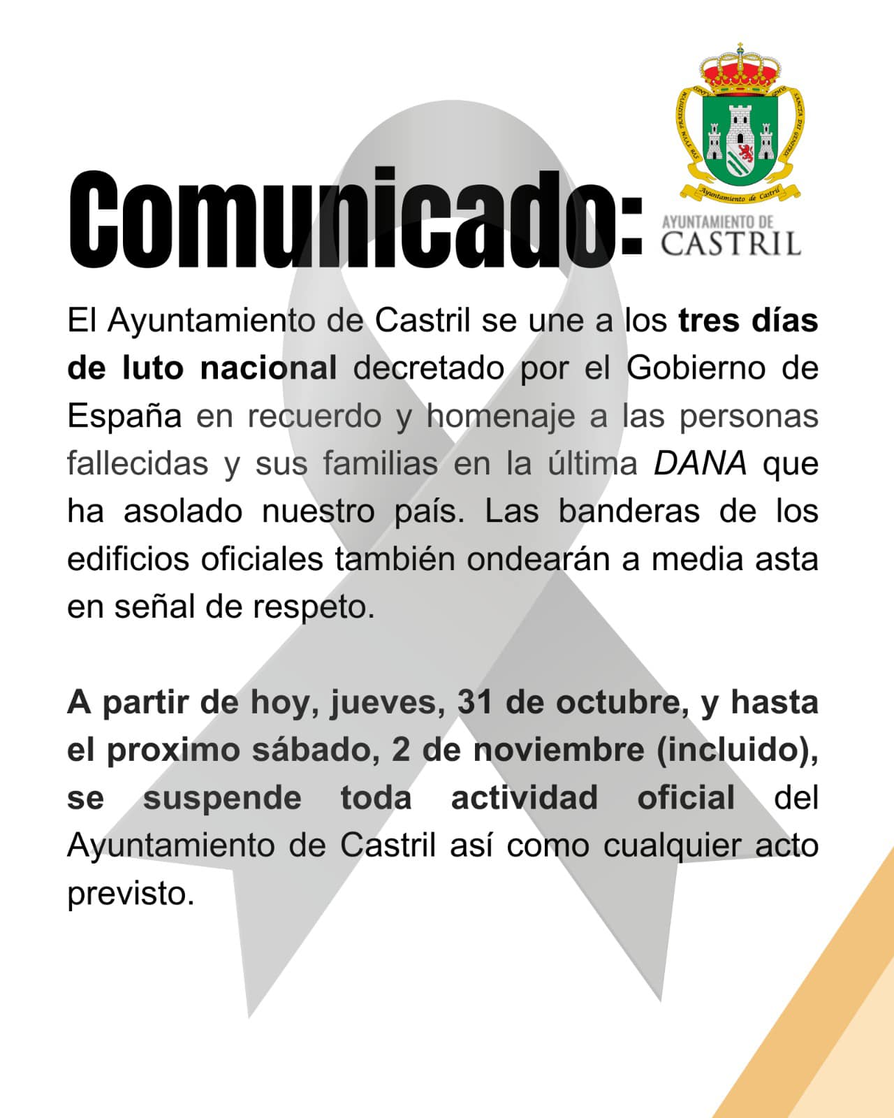 comunicado dana valencia comunicado dana valencia