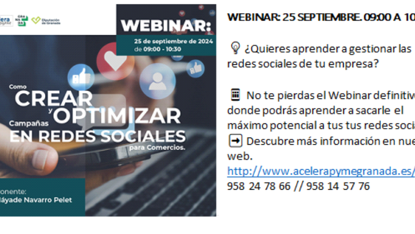 Formación: Taller on-line: Como Optimizar tus Redes sociales